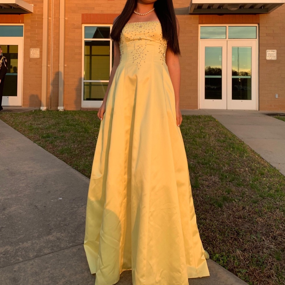 Yellow Prom Dress